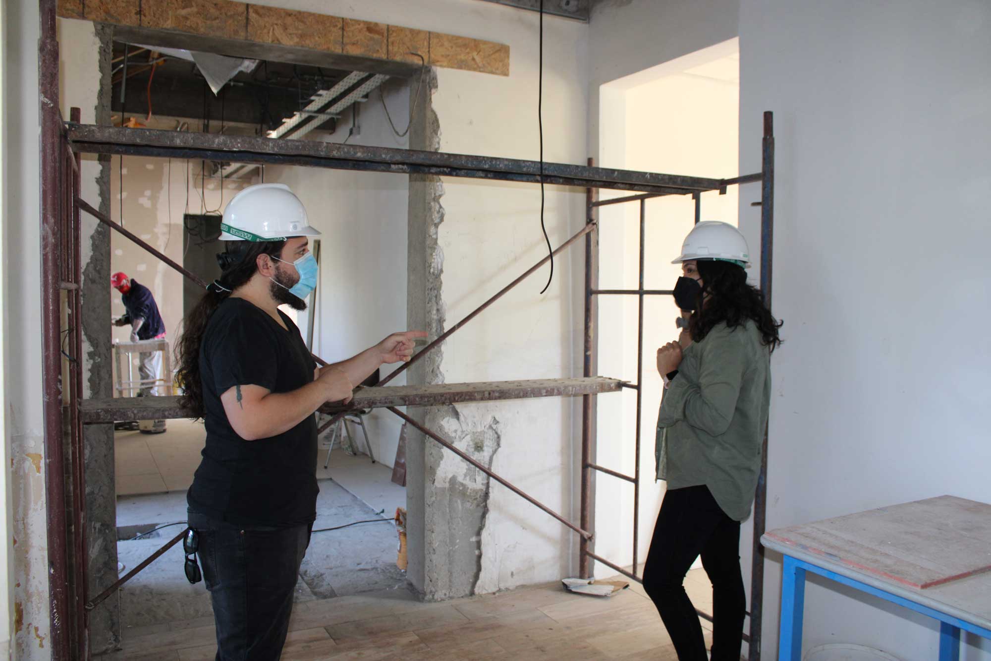 60 de avance en obras completan los Centros Oftalmológico y de Simulación en Imagenología de la Universidad Católica del Maule 1