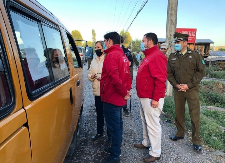 INTENDENTA COFRÉ CONSTATA EN TERRENO EL CUMPLIMIENTO DE PROTOCOLOS EN EL TRANSPORTE DE TRABAJADORES AGRÍCOLAS 1