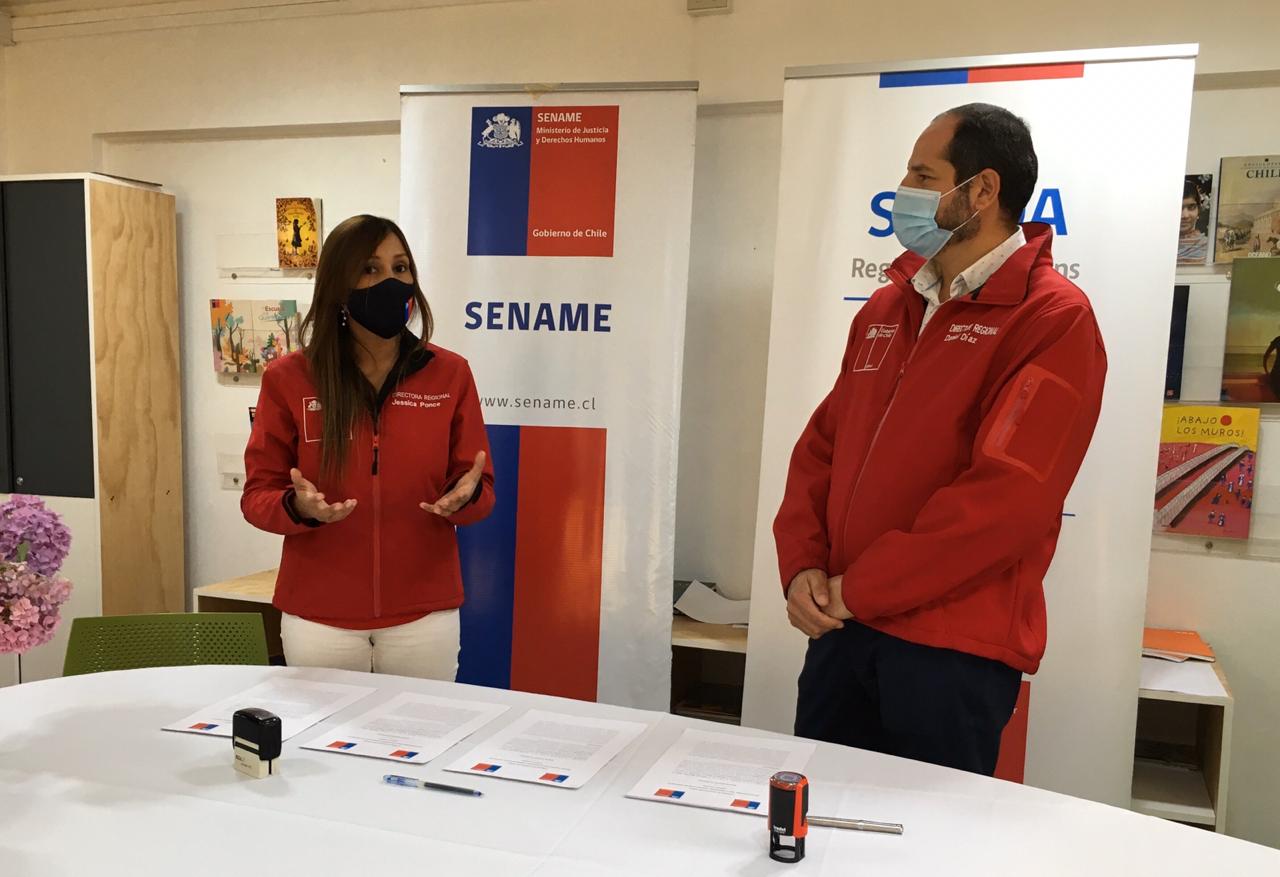 SENAME Y SENDA OHIGGINS FIRMAN CONVENIO DE COLABORACIÓN QUE BENEFICIARÁ A NIÑOS NIÑAS Y ADOLESCENTES DE LA REGIÓN 2