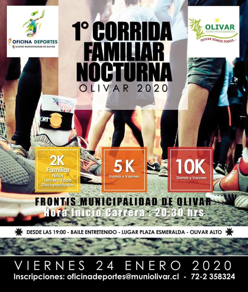 CORRIDA FAMILIAR NOCTURNA