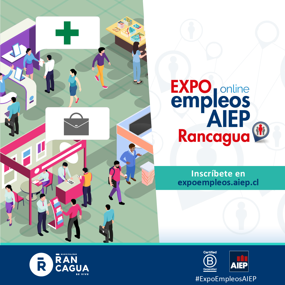 Se lanzó Expo Empleos Online AIEP 2020 Rancagua