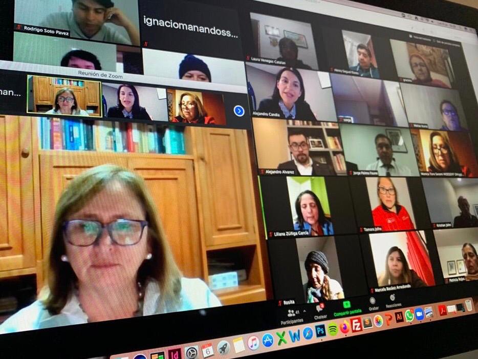 SUBSECRETARIA ALEJANDRA CANDIA DETALLÓ A DIRIGENTES SOCIALES DE OHIGGINS LAS MEDIDAS QUE FORTALECEN LA RED DE PROTECCIÓN SOCIAL
