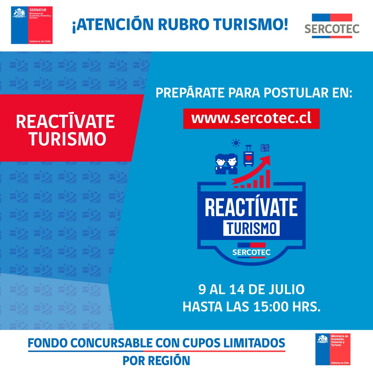 SERCOTEC JUNTO A SERNATUR LANZAN PROGRAMA REACTIVATE TURISMO 2