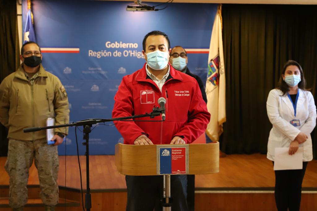 COVID 19 22 JULIO 125 CASOS NUEVOS EN LA REGION Y SE MANTIENE CUARENTENA EN RANCAGUA MACHALI GRANEROS Y RENGO