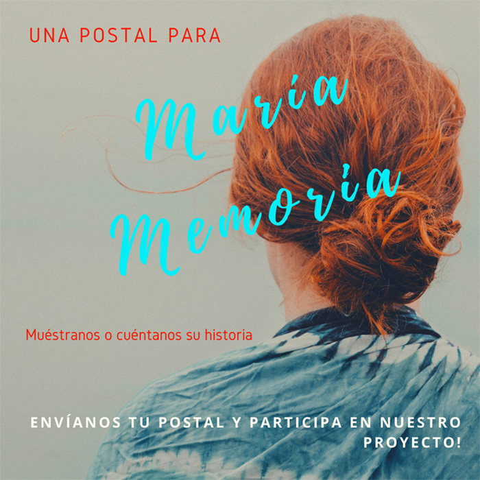 María Memoria cartel