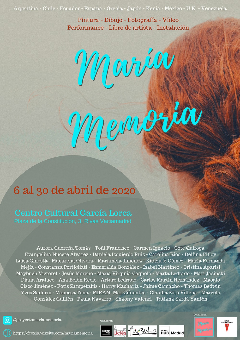 María Memoria RRSS