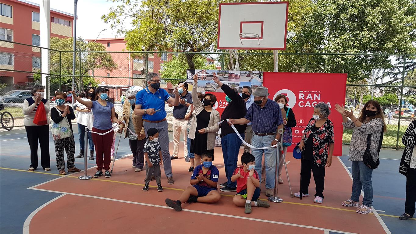 POBLACIÓN RANCAGUA SUR RECIBE NUEVA MULTICANCHA 4