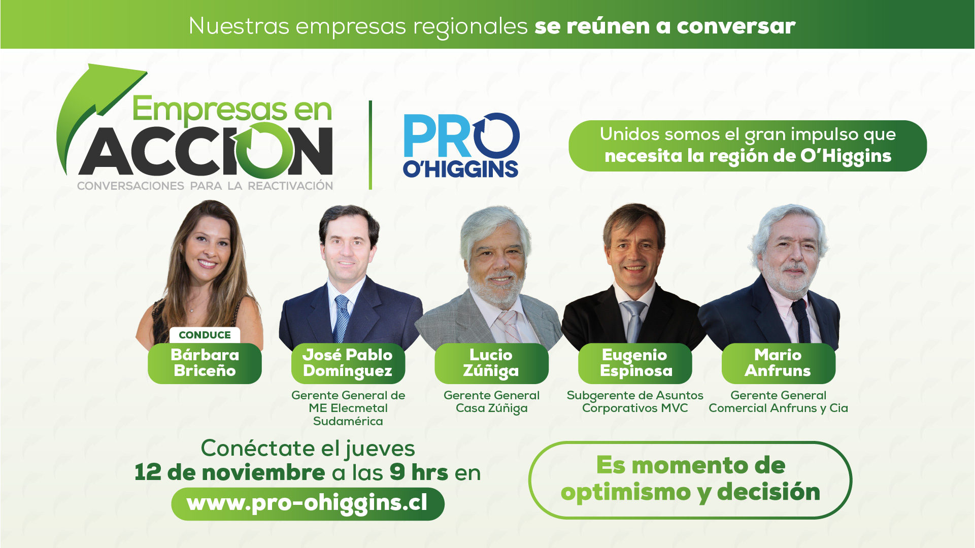 Empresas en Acción un espacio de diálogo para la reactivación