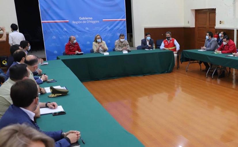 INTENDENTA COFRÉ PRESIDE COMITÉ DE EMERGENCIA REGIONAL Y SE DEFINE PLAN PREVENTIVO ANTE TEMPORADA DE INCENDIOS FORESTALES 1