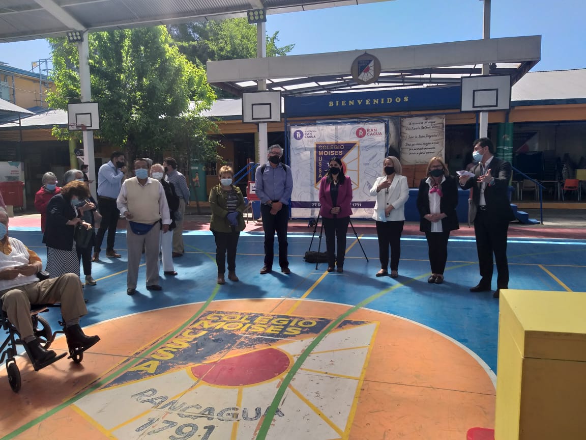 Alcalde Eduardo Soto refuerzan medidas de seguridad en locales donde votarán adultos mayores de Rancagua
