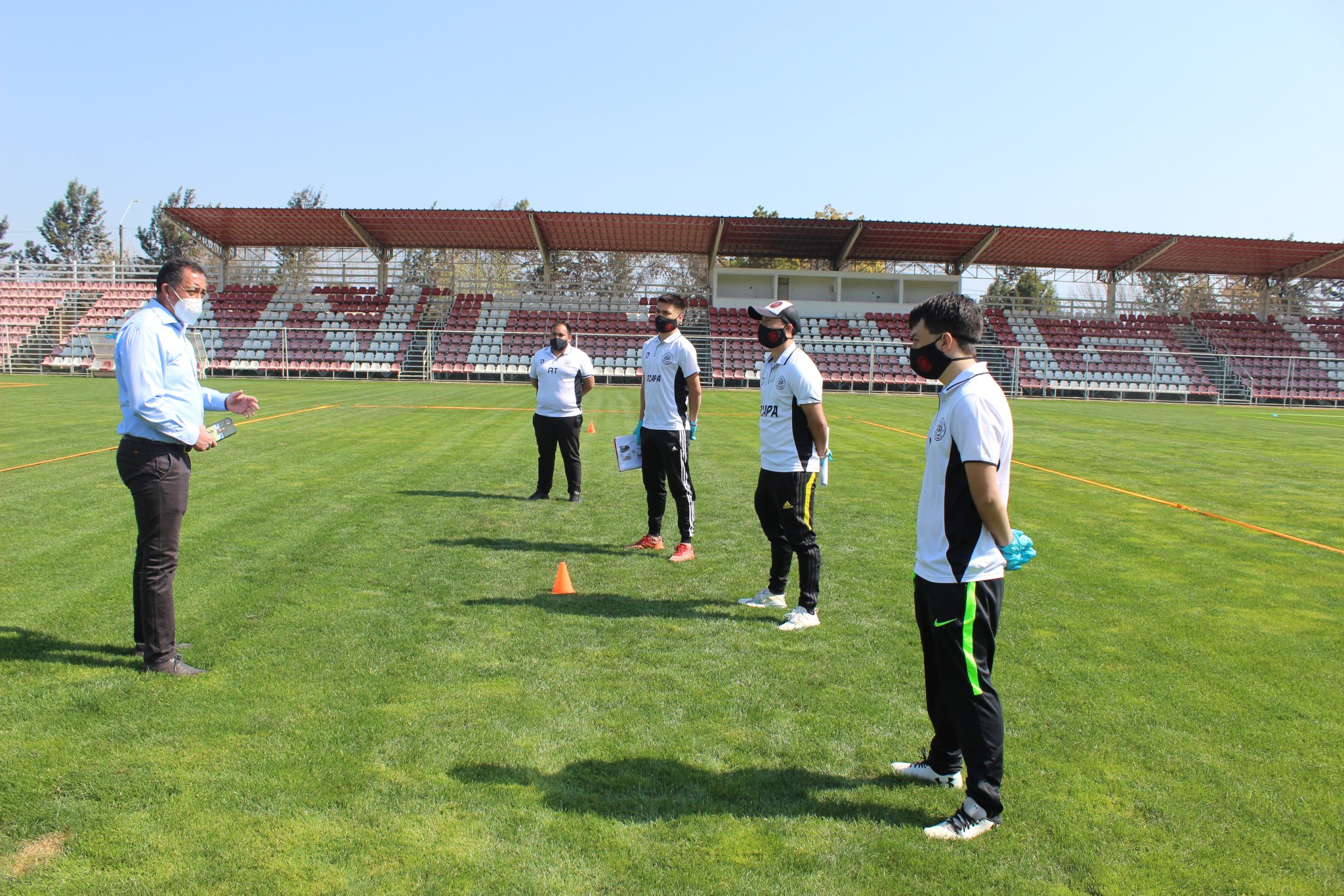 SEREMI DEL DEPORTE INSPECCIONA PROTOCOLOS DEL CLUB DEPORTES RANCAGUA 1