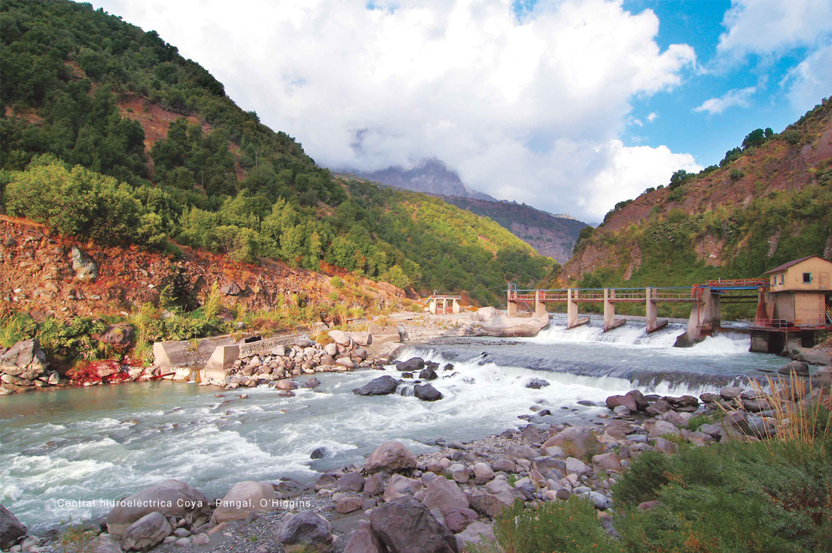 Hydro Pacific Central hidroeléctrica Coya Pangal OHiggins