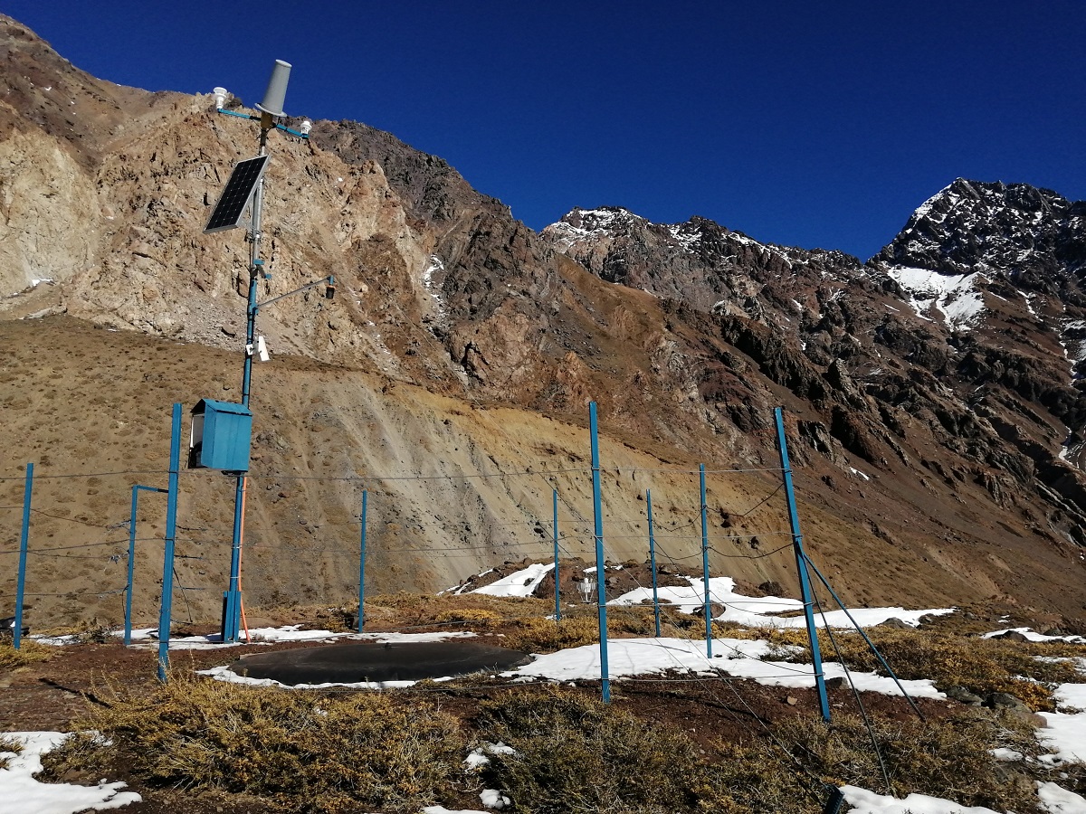MOP OHIGGINS MONITOREA SITUACIÓN HÍDRICA REGIONAL 1. Foto Estación DGA Laguna El Yeso