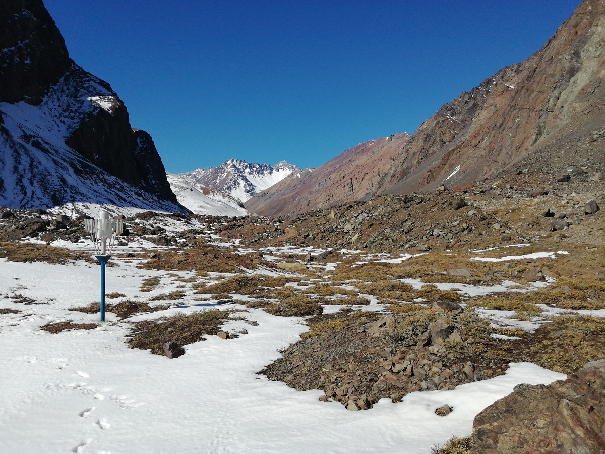 MOP OHIGGINS MONITOREA SITUACIÓN HÍDRICA REGIONAL 2. Foto Estación DGA Laguna El Yeso