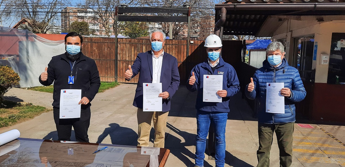 MOP OHIGGINS HIZO ENTREGA DE TERRENO A EMPRESA QUE EJECUTARÁ REPOSICIÓN Y REPARACIÓN DEL LICEO INDUSTRIAL DE SAN FERNANDO 1