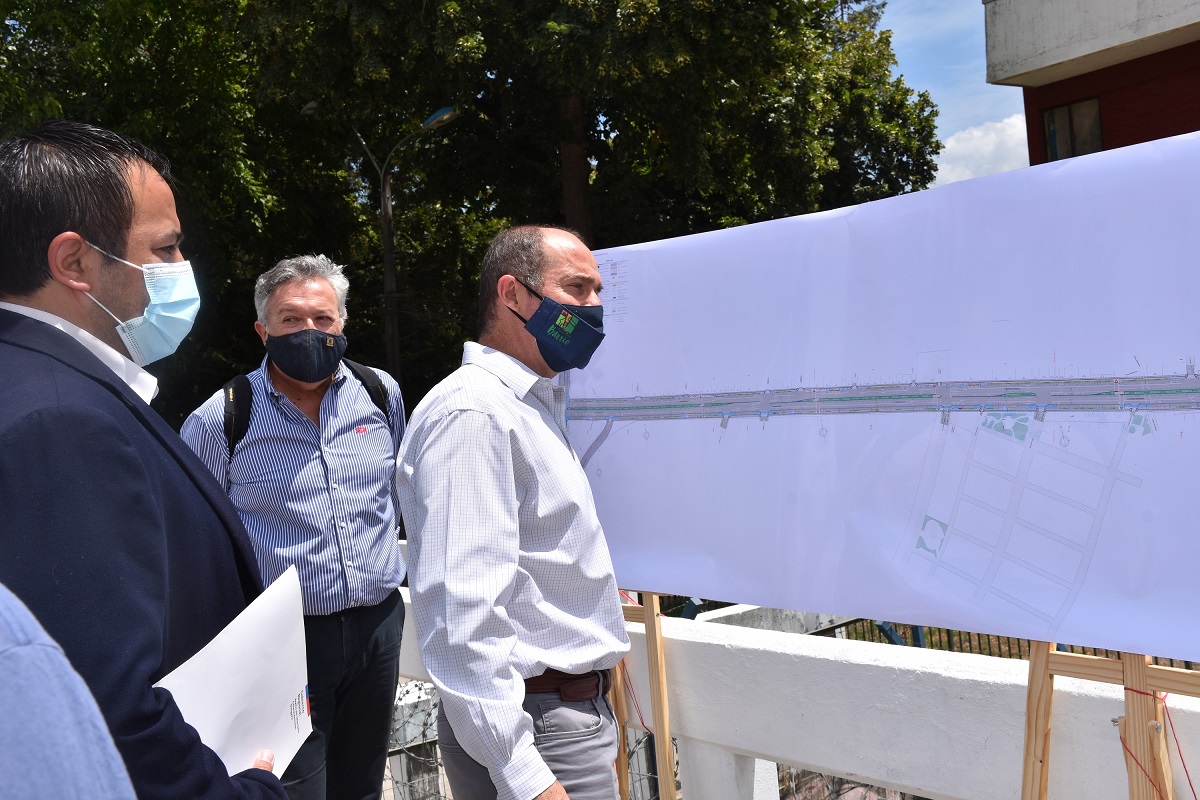 SUBSECRETARIO GUILLERMO ROLANDO Y AUTORIDADES REGIONALES DAN EL VAMOS AL MEJORAMIENTO DE AVDA. BAQUEDANO EN RANCAGUA