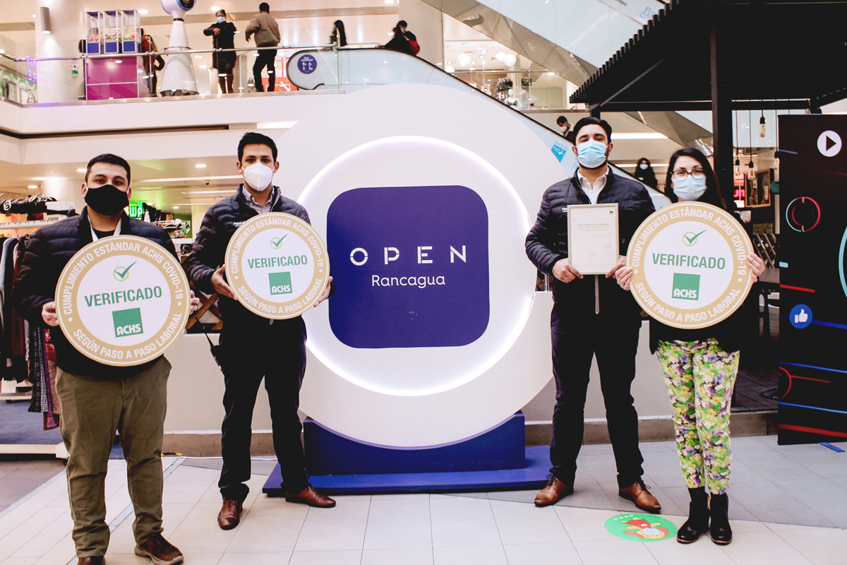 OPEN PLAZA RANCAGUA RECIBE SELLO COVID 19 POR EXCELENTE GESTIÓN PREVENTIVA EN LA PANDEMIA 3