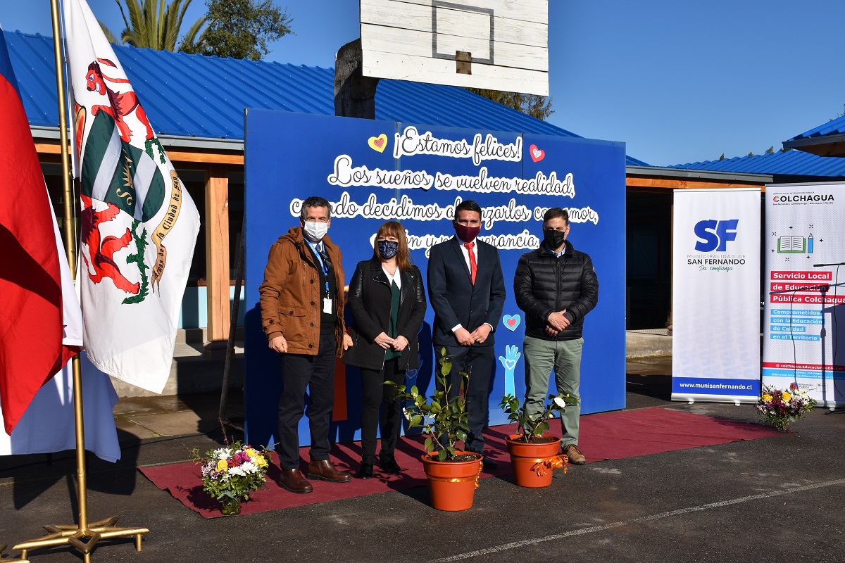 CON REINAUGURACIÓN DE ESCUELA ANTONIO LARA MEDINA Y JARDÍN MUNDO FELIZ SLEP COLCHAGUA COMIENZA SEGUNDO SEMESTRE ESCOLAR comienza segundo semestre escolar