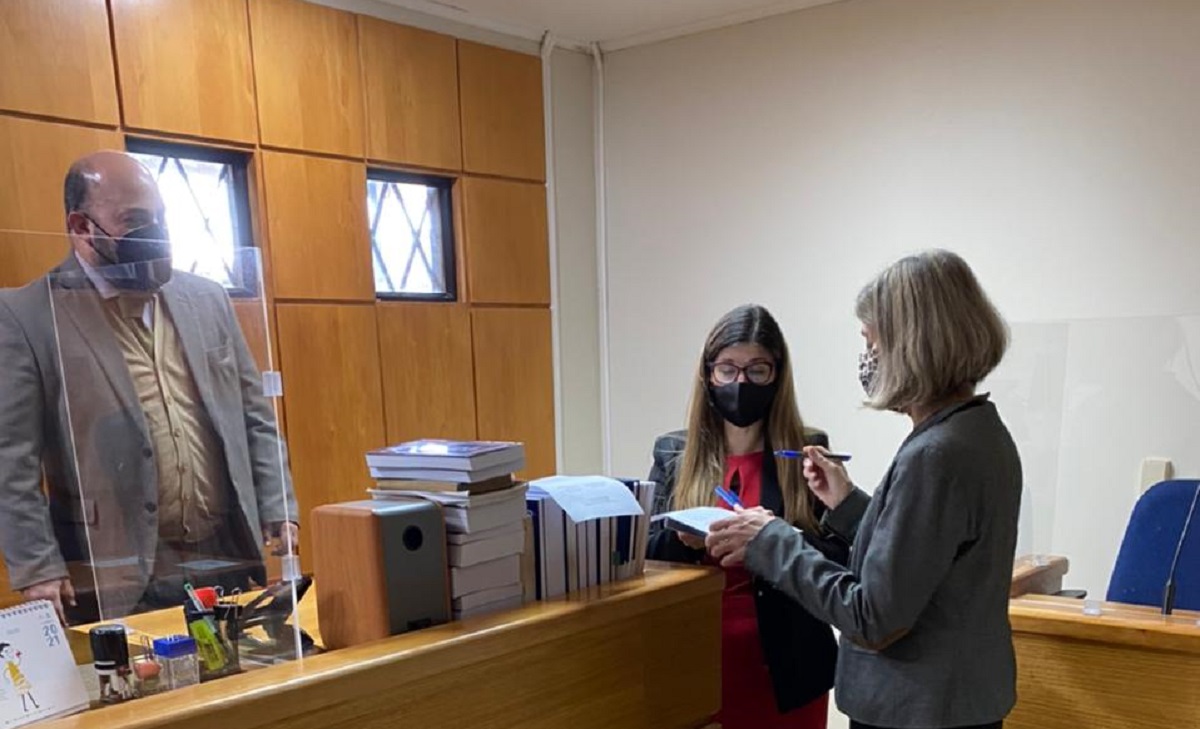 JUEZ DE LETRAS TOMA JURAMENTO DE NUEVA CONSERVADORA Y NOTARIA DE PICHILEMU