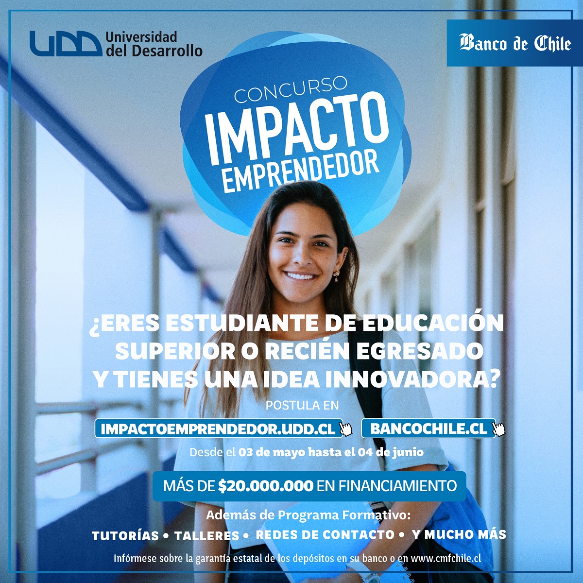 Gráfica Concurso Impacto Emprendedor