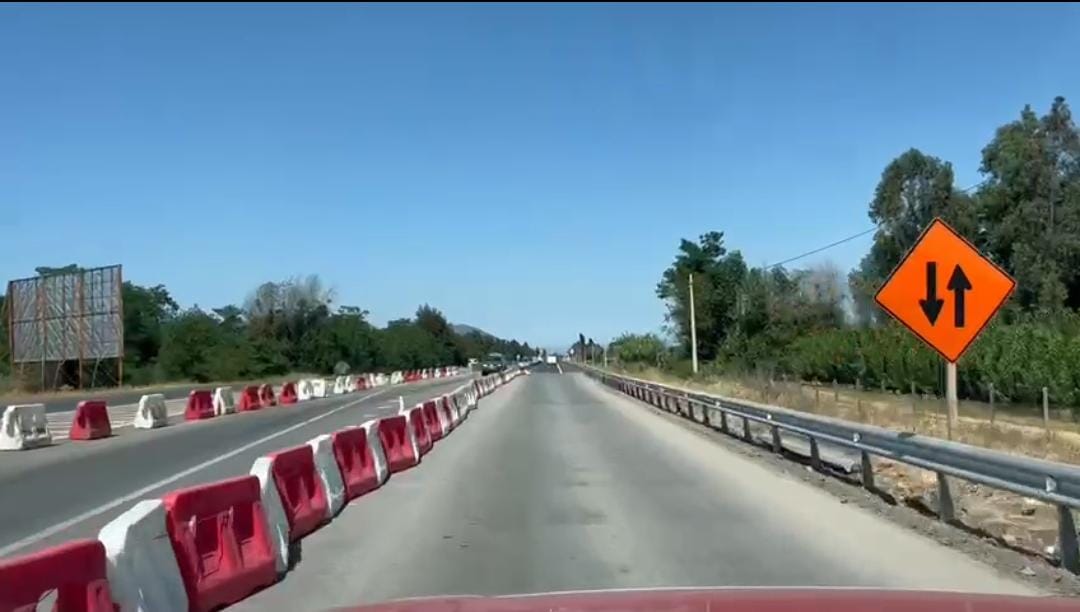 MOP INFORMA DESVÍOS DE TRÁNSITO EN LA RUTA 90 SECTOR MANANTIALES PLACILLA