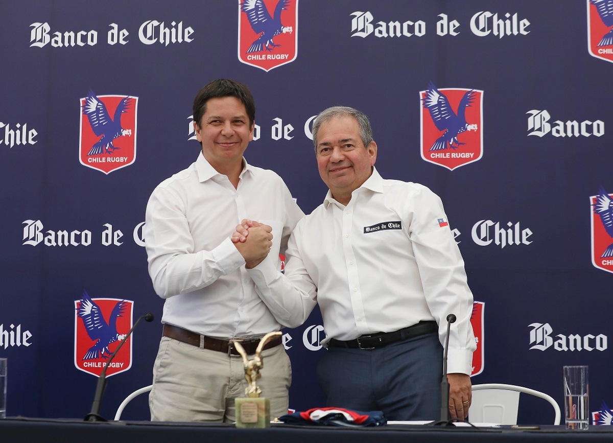 BANCO DE CHILE ES EL NUEVO AUSPICIADOR OFICIAL DE LA SELECCIÓN NACIONAL DE RUGBY
