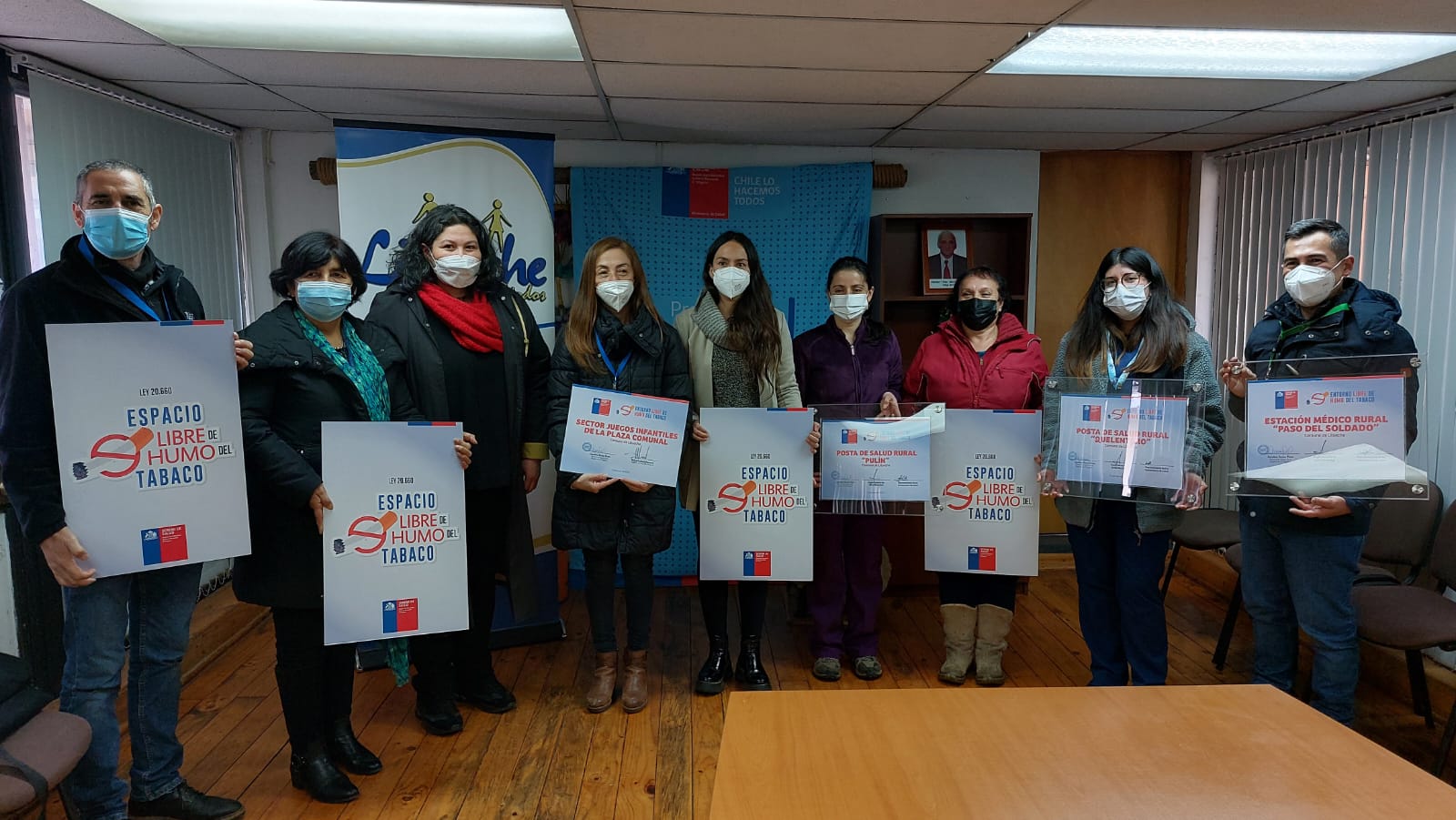 Seremi de Salud certifica espacios libres de humo de tabaco CertificacionTabaco3