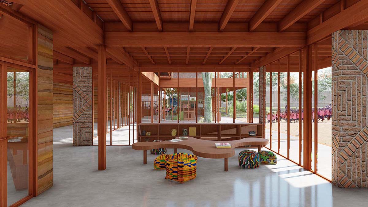 ARQUITECTO ESPAÑOL VICENTE GUALLART CHILE PUEDE SER LÍDER EN CONSTRUCCIÓN EN MADERA DEL MUNDO EN LOS PRÓXIMOS AÑO Africanflow Escuela infantil en Camerún 2 en construcción