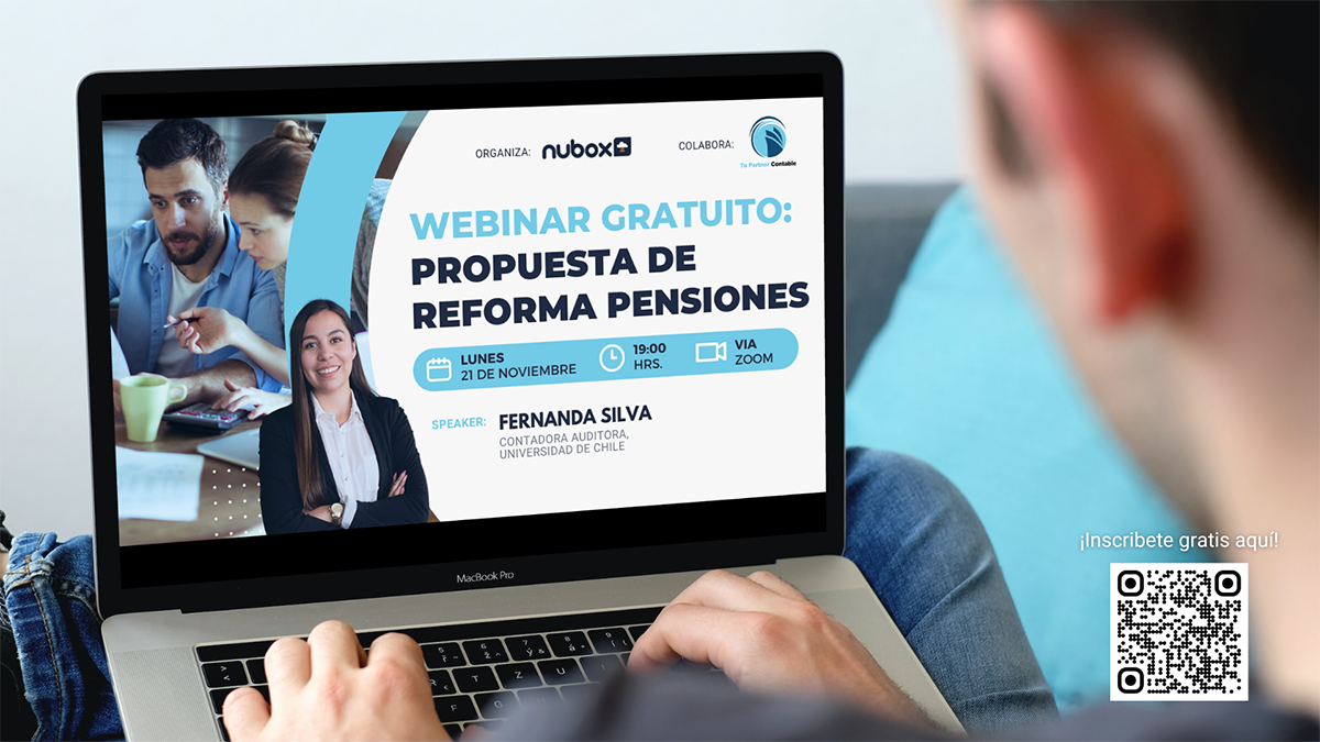 NUBOX OFRECERÁ WEBINAR SOBRE EL PROYECTO DE LEY DE REFORMA DE PENSIONES 2