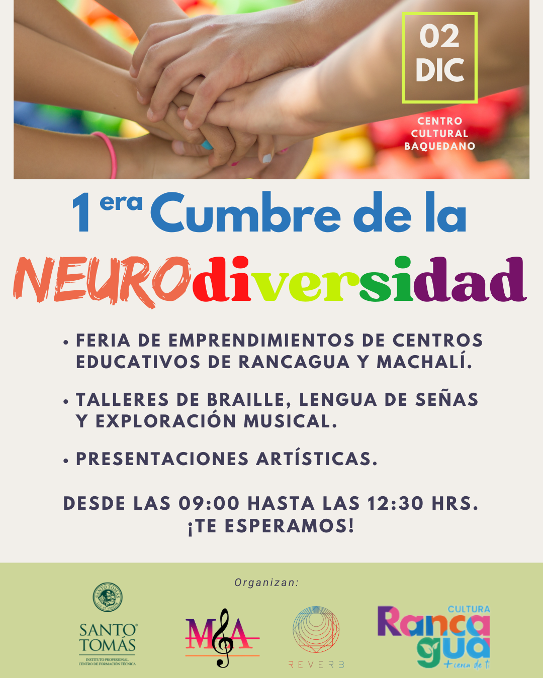 PRIMERA CUMBRE DE LA NEURODIVERSIDAD INCLUIRÁ FERIA DE EMPRENDIMIENTOS