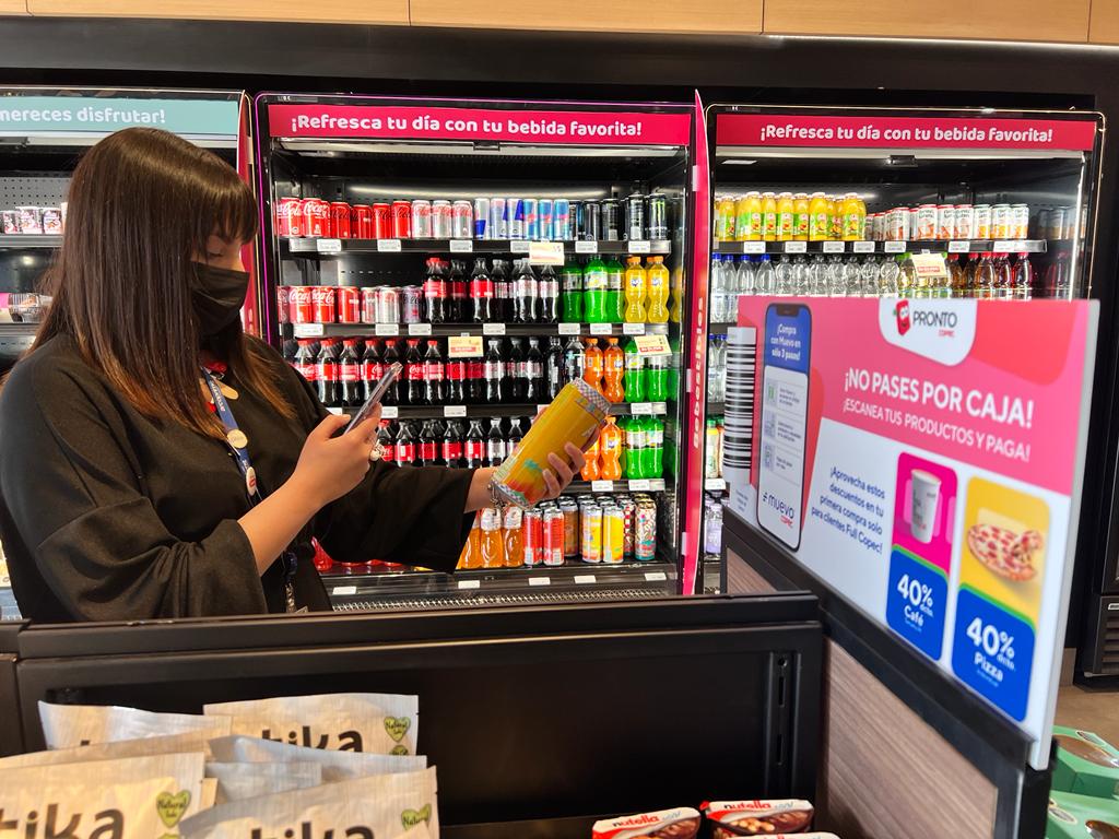 PRONTO COPEC LANZA SU PRIMERA TIENDA 100 DIGITAL CON EL SISTEMA DE PAGO MÓVIL ESCANEA PAGA