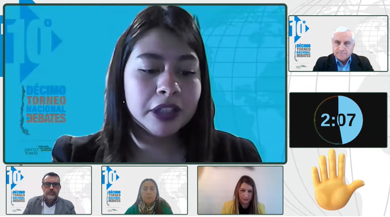 EQUIPO DE RANCAGUA CLASIFICÓ A LA FINAL NACIONAL DEL TORNEO DE DEBATES SANTO TOMÁS Clasificatoria virtual torneo santo tomas
