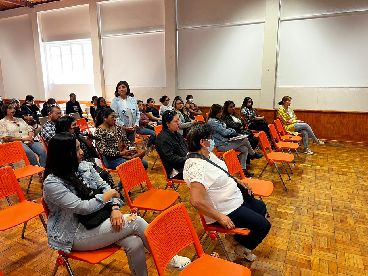 GRAN PARTICIPACIÓN EN ESCUELA DE FORMACIÓN SOCIAL REALIZADA EN COLEGIO MOISÉS MUSSA DE RANCAGUA 1