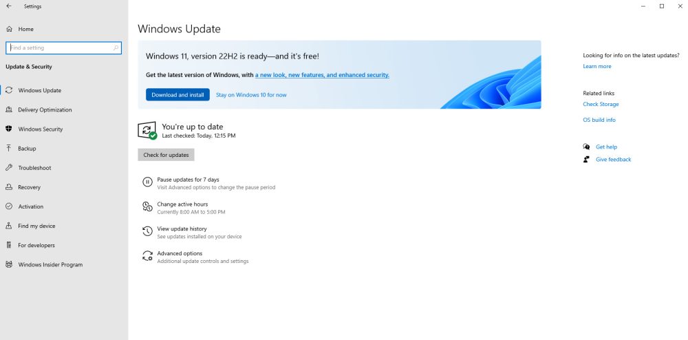 YA ESTÁ DISPONIBLE LA ACTUALIZACIÓN DE WINDOWS 11 2022 2