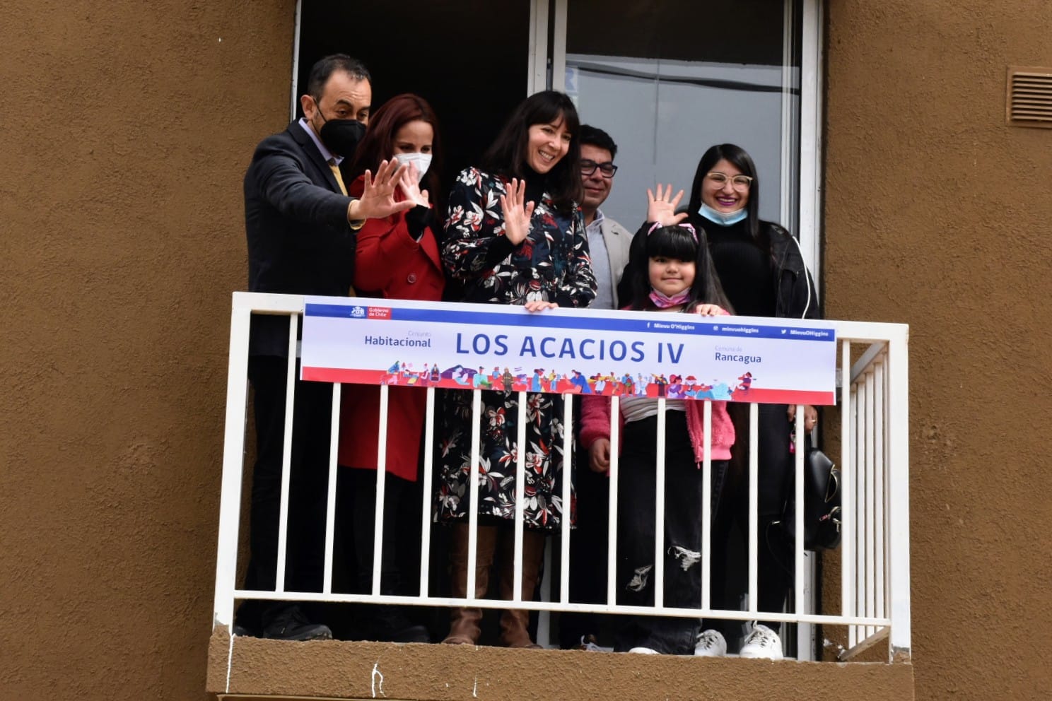 MINVU INAUGURA CONJUNTO HABITACIONAL LOS ACACIOS IV DE RANCAGUA QUE BENEFICIA A 128 FAMILIAS Los Acacios 2