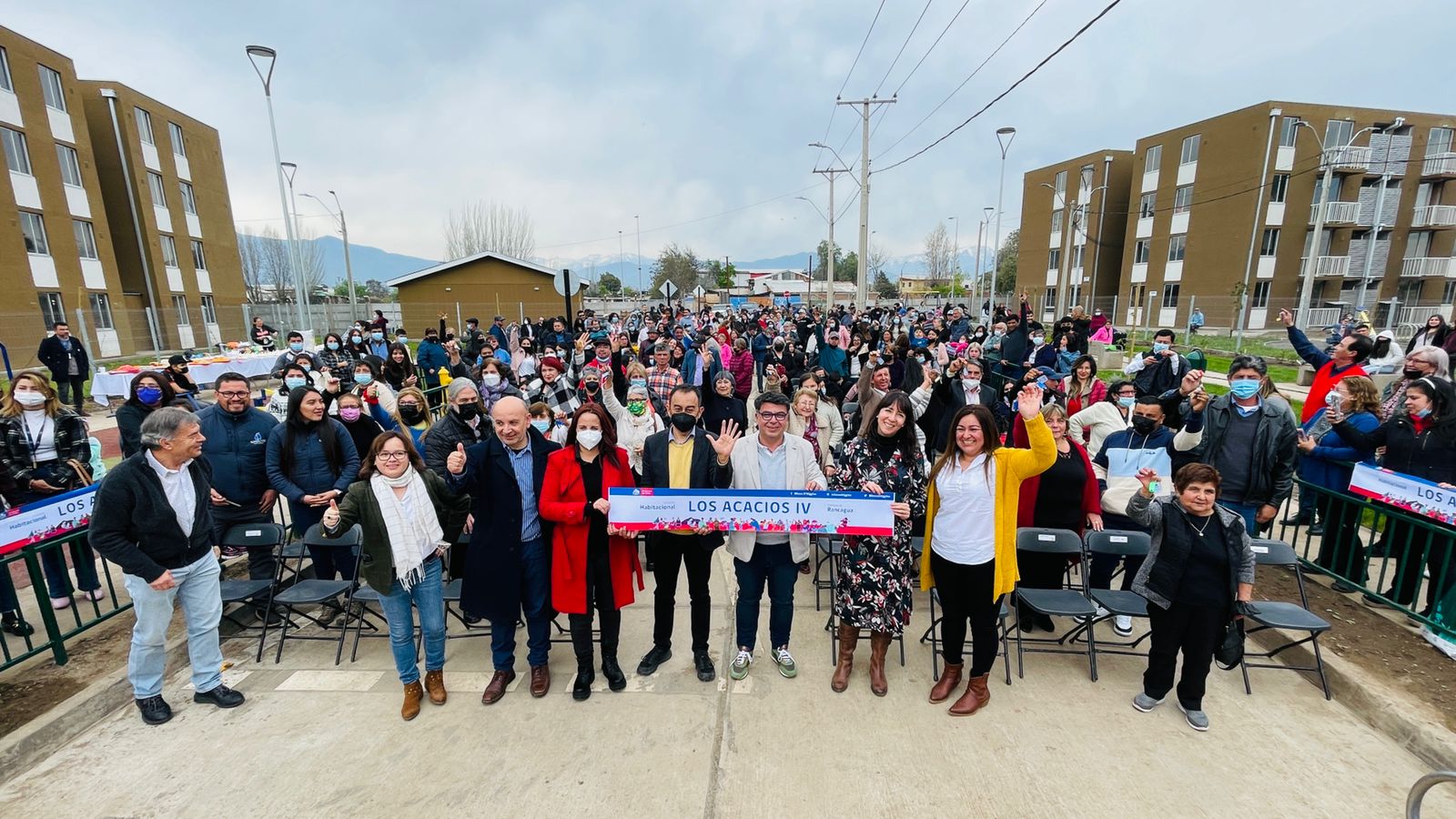 MINVU INAUGURA CONJUNTO HABITACIONAL LOS ACACIOS IV DE RANCAGUA QUE BENEFICIA A 128 FAMILIAS Los Acacios 6