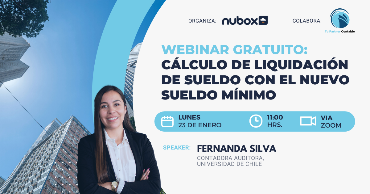 CONOCE QUÉ IMPLICA ESTE CAMBIO DE LA LEY Nº 21.456 EN WEBINAR DE NUBOX