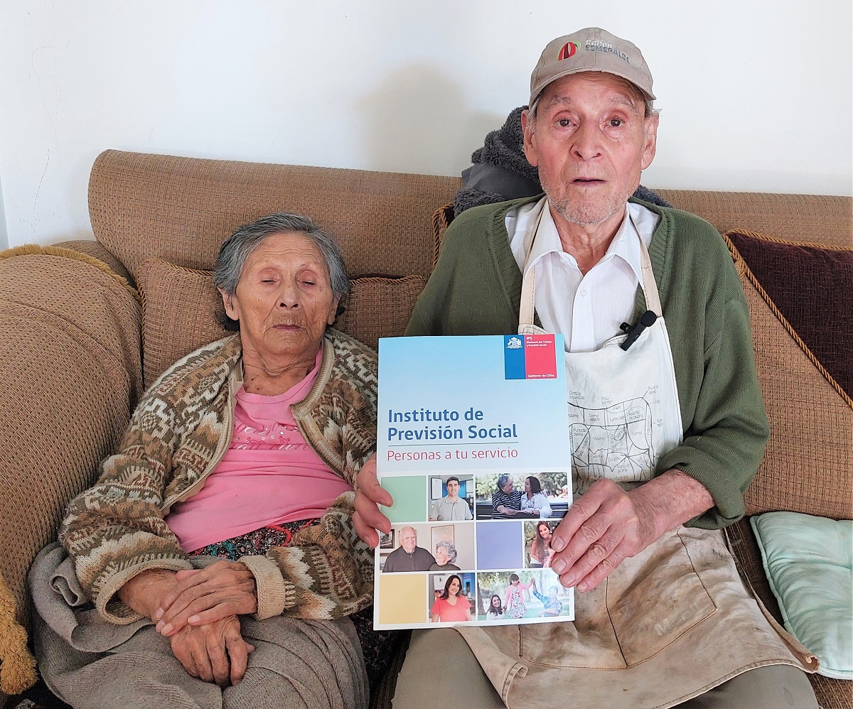 PENSIONADA RANCAGÜINA DE 103 AÑOS ES NUEVA BENEFICIARIA DE LA PGU 2