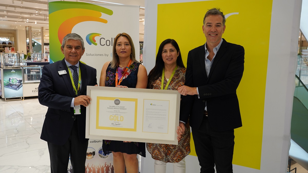 FALABELLA PARQUE ARAUCO RECIBE CERTIFICACIÓN INTERNACIONAL LEED GOLD CON ASESORÍA DE COLBÚN 