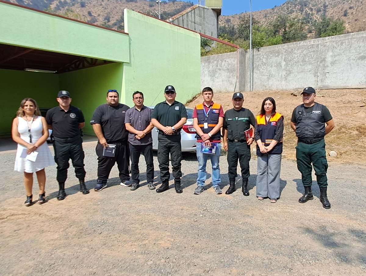 GENDARMERÍA Y SENAME ACTIVAN PLAN DE CONTINGENCIA PARA EVACUACIÓN POR POSIBLE INCENDIO FORESTAL 2