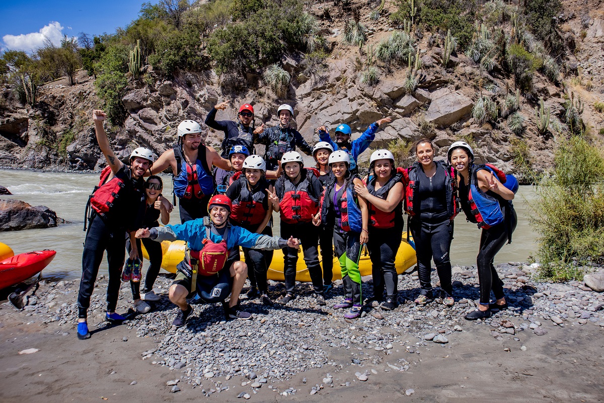 PERSONAS CON DISCAPACIDAD AUDITIVA REALIZARON PRIMER RAFTING INCLUSIVO DE LA REGIÓN DE OHIGGINS 2