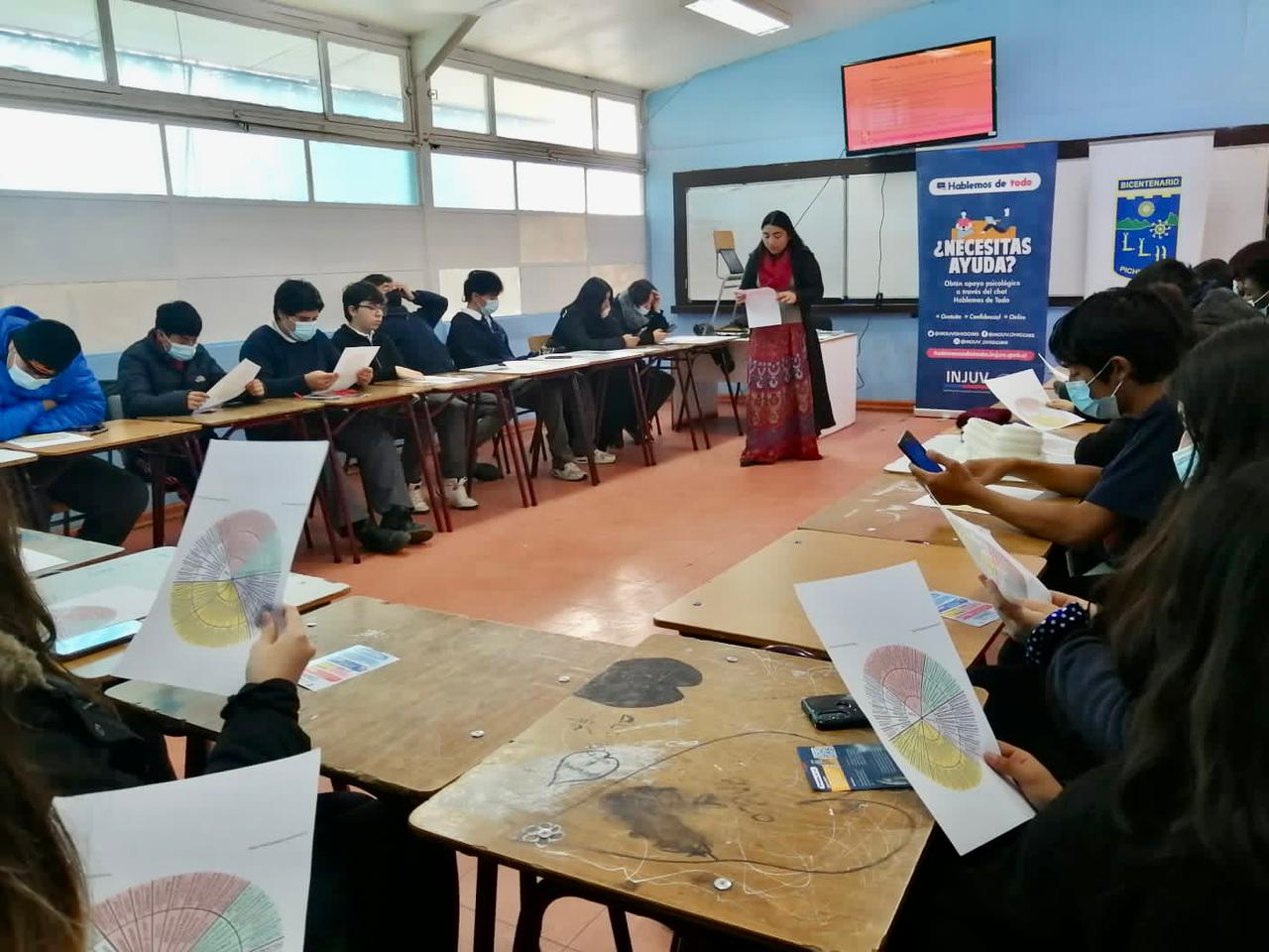 MÁS DE 300 JÓVENES HAN PARTICIPADO DEL PROGRAMA HABLEMOS DE TODO DE INJUV EN LA REGIÓN DE OHIGGINS 2