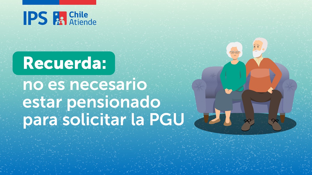 SI AÚN NO ESTÁ PENSIONADO TAMBIÉN PUEDE ACCEDER A LA PGU