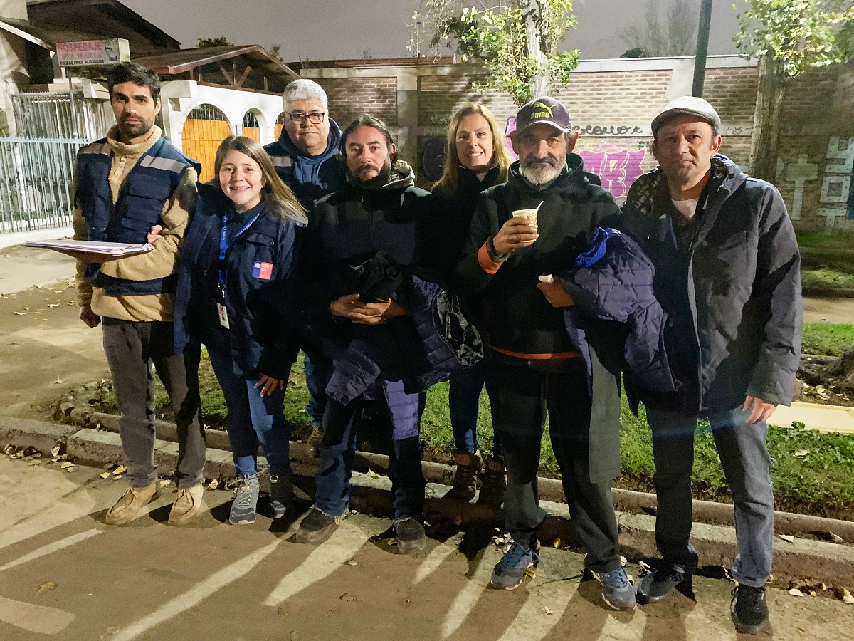 SEREMI DE DESARROLLO SOCIAL Y FAMILIA ACTIVA CÓDIGO AZUL Y VISITA PUNTOS CALLE DE RANCAGUA 1