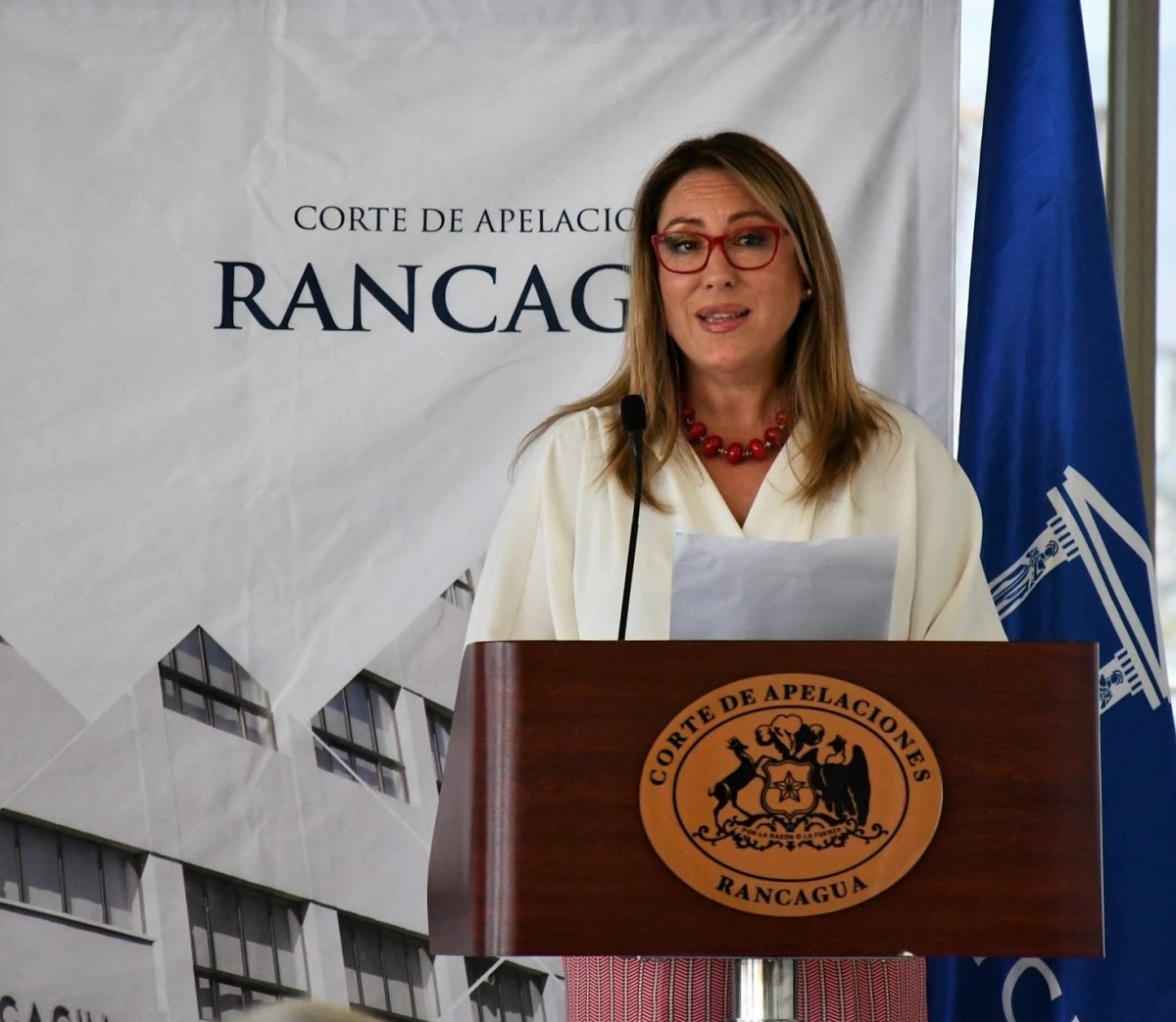 MINISTRA BÁRBARA QUINTANA LETELIER ASUME PRESIDENCIA DE LA CORTE DE APELACIONES DE RANCAGUA