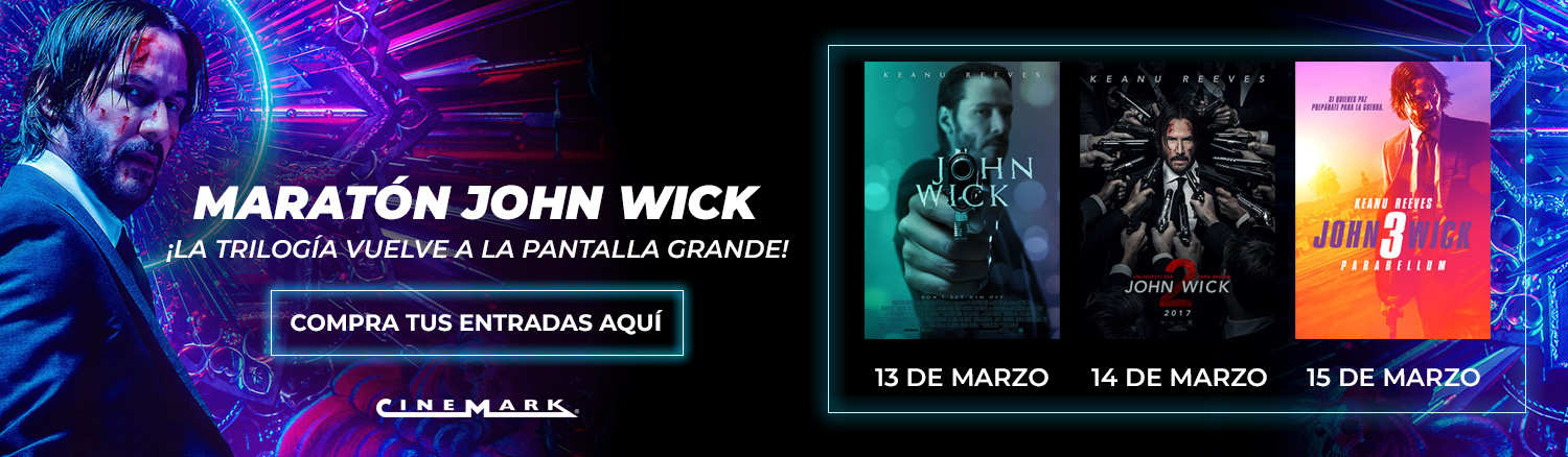 MARATÓN JOHN WICK LA TRILOGÍA VUELVE A CINEMARK 2