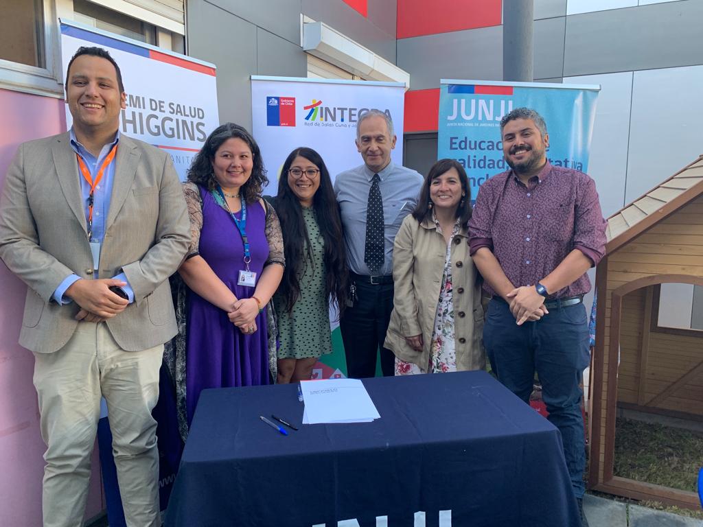 SEREMI DE SALUD JUNJI E INTEGRA FIRMAN CONVENIO PARA REALIZAR PROYECTO AIRE NUESTROS NIÑOS Y NIÑAS 3