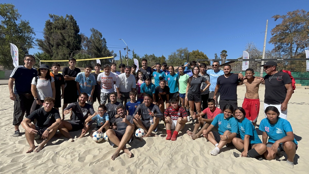 LANZAMIENTO PRIMERA FECHA CAMPEONATO NACIONAL DE FOOTVOLLEY 3