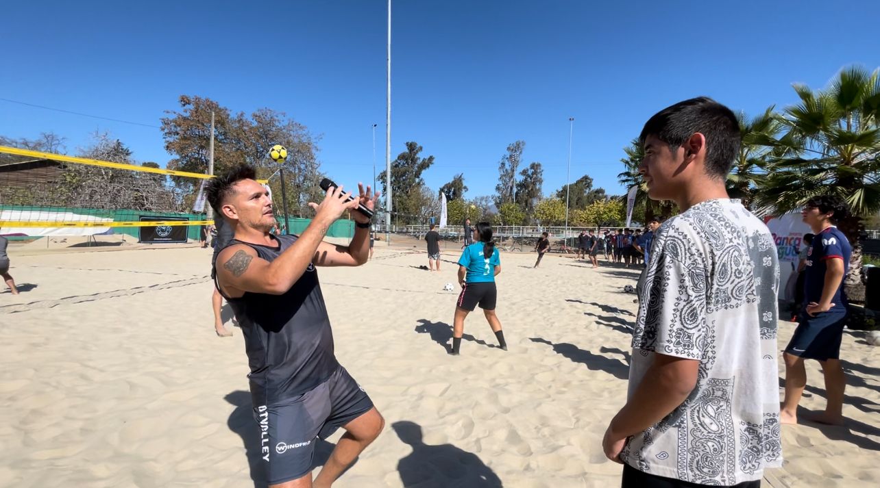 LANZAMIENTO PRIMERA FECHA CAMPEONATO NACIONAL DE FOOTVOLLEY 4