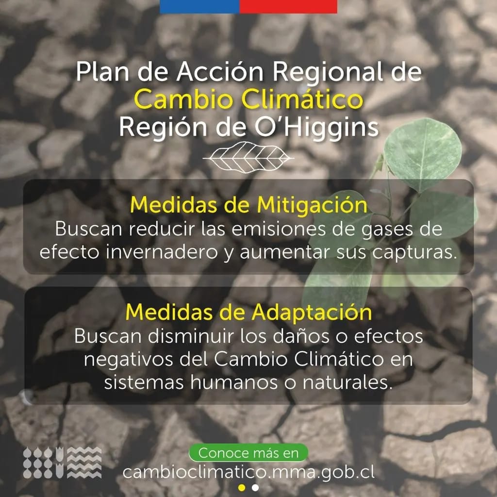 AUTORIDADES LANZAN EL PRIMER PLAN DE ACCIÓN REGIONAL DE CAMBIO CLIMÁTICO DE LA REGIÓN DE OHIGGINS CON MEDIDAS DE MITIGACIÓN Y ADAPTACIÓN WhatsApp Image 2023 10 02 at 12.55.08 1